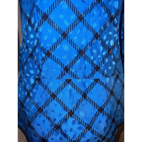 VINTAGE 80s/90s Maggie London 100% Silk 2 Pieces Skirt Set Women - Picture 12 of 12